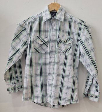 Camisa infantil xadrez 06 Broosfield