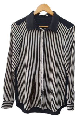 Camisa Listrada Shoulder