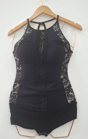 Body Rendado com bojo -  tam.P